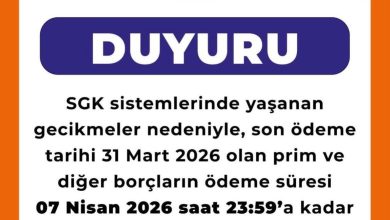 Photo of SGK SİSTEMİNDE ARIZA