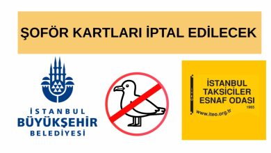 Photo of ŞOFÖR KARTLARI İPTAL EDİLECEK